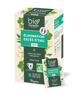 Infusion Élimination excès d'eau BIO, 20 sachets